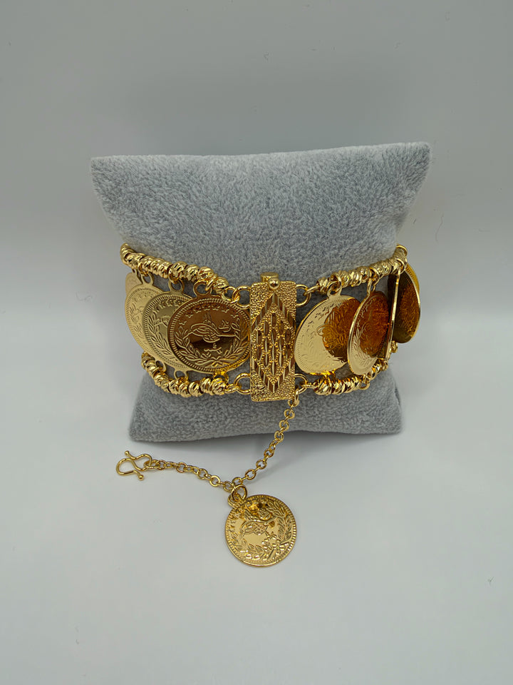 COINS BRACELET