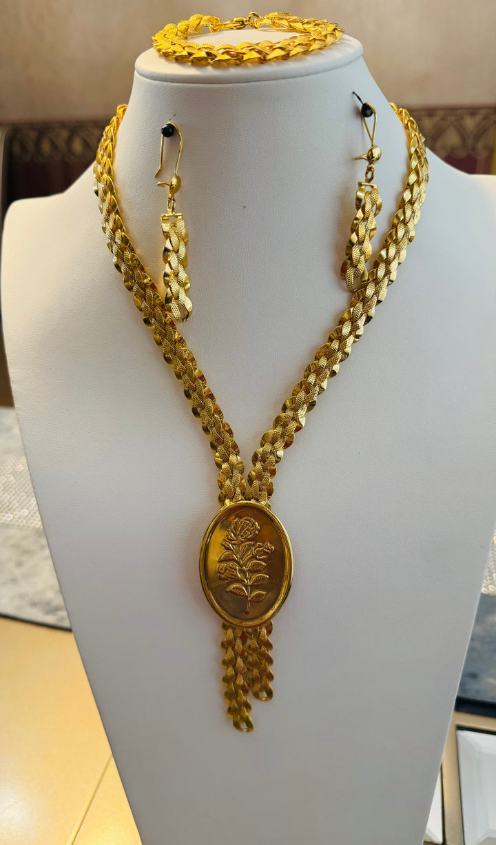 JEWELRY SETS.                                       Full Set: Long Necklace, Bracelet  and earring