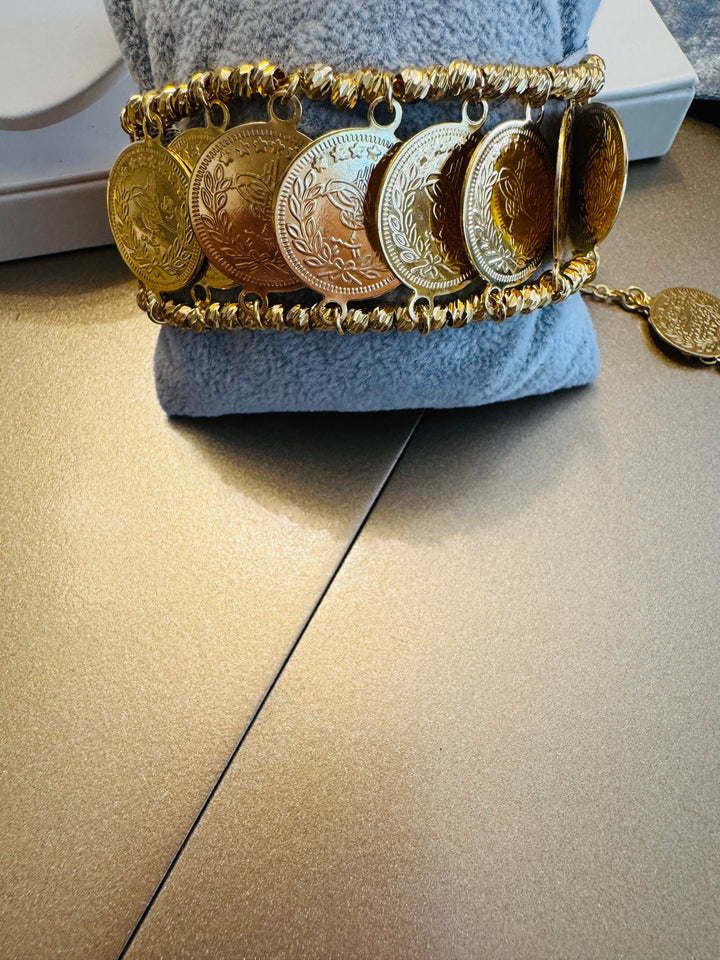 COINS BRACELET