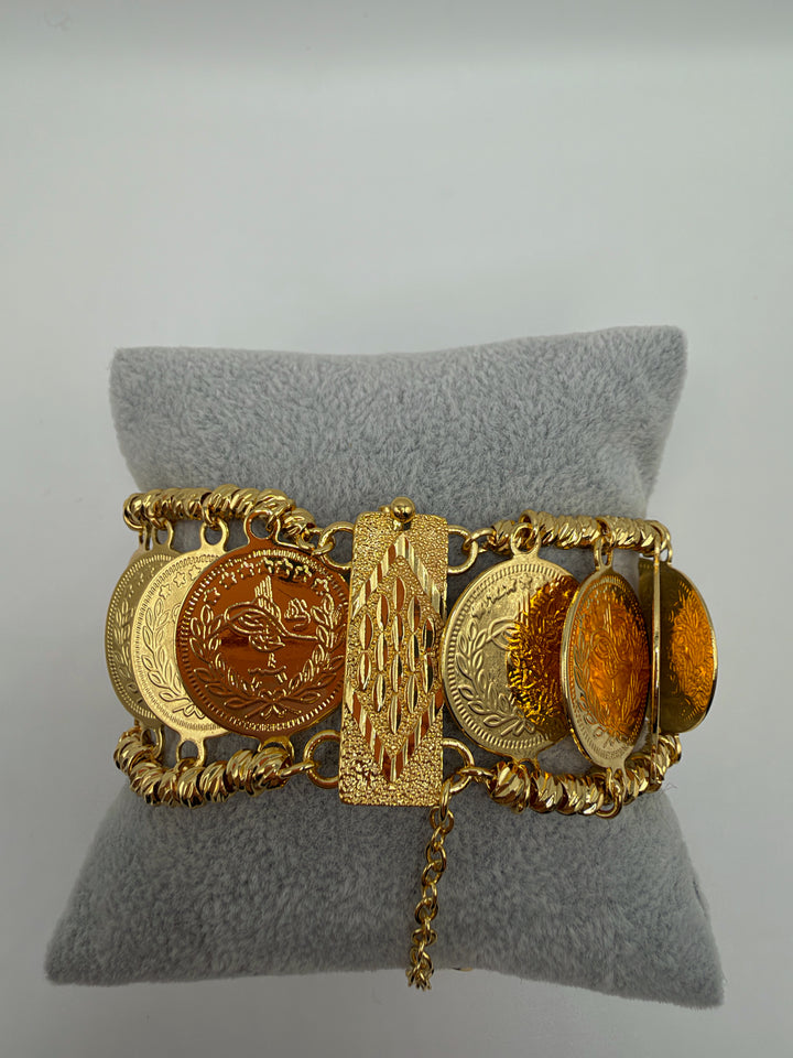 COINS BRACELET