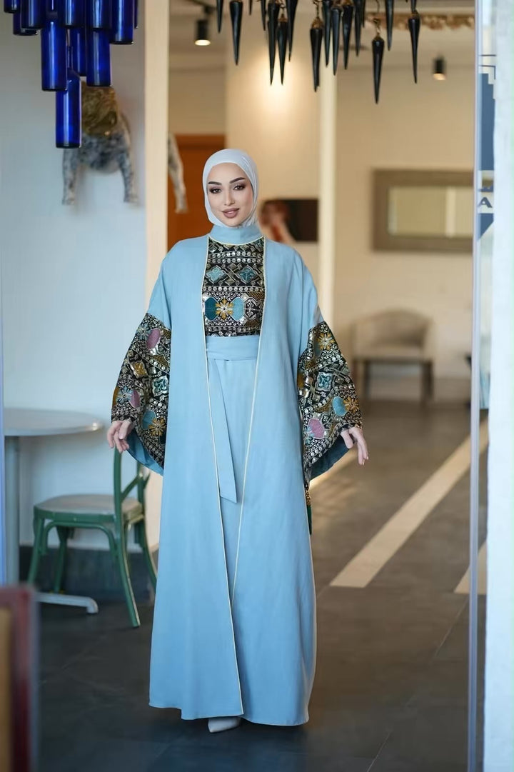 SAMA ABAYA (PRE-ORDER READY TO SHIP OCTOBER 10)