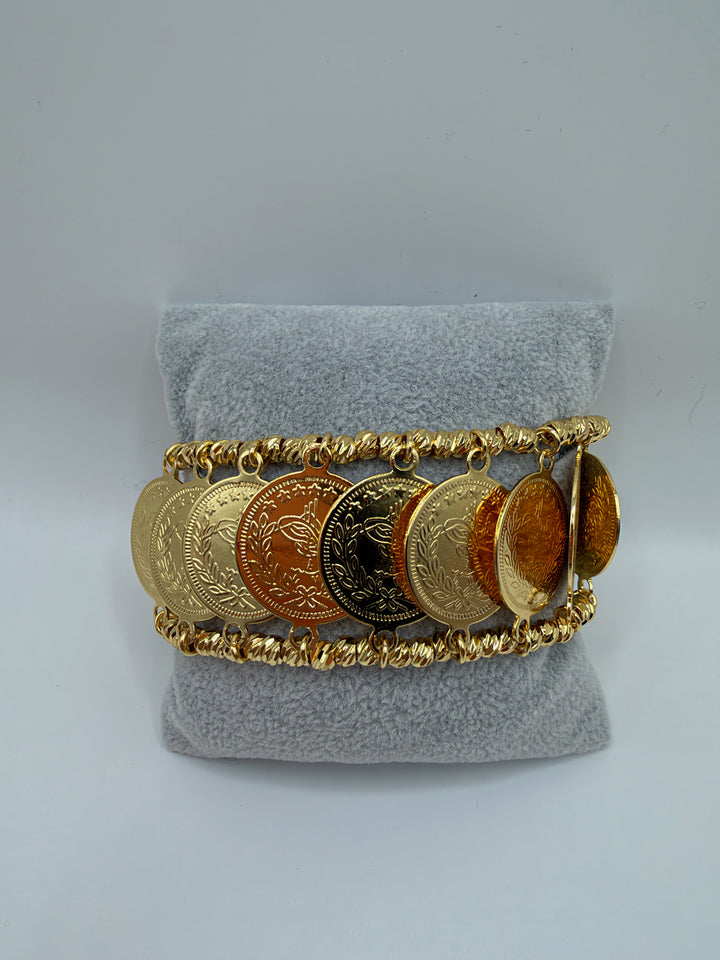 COINS BRACELET