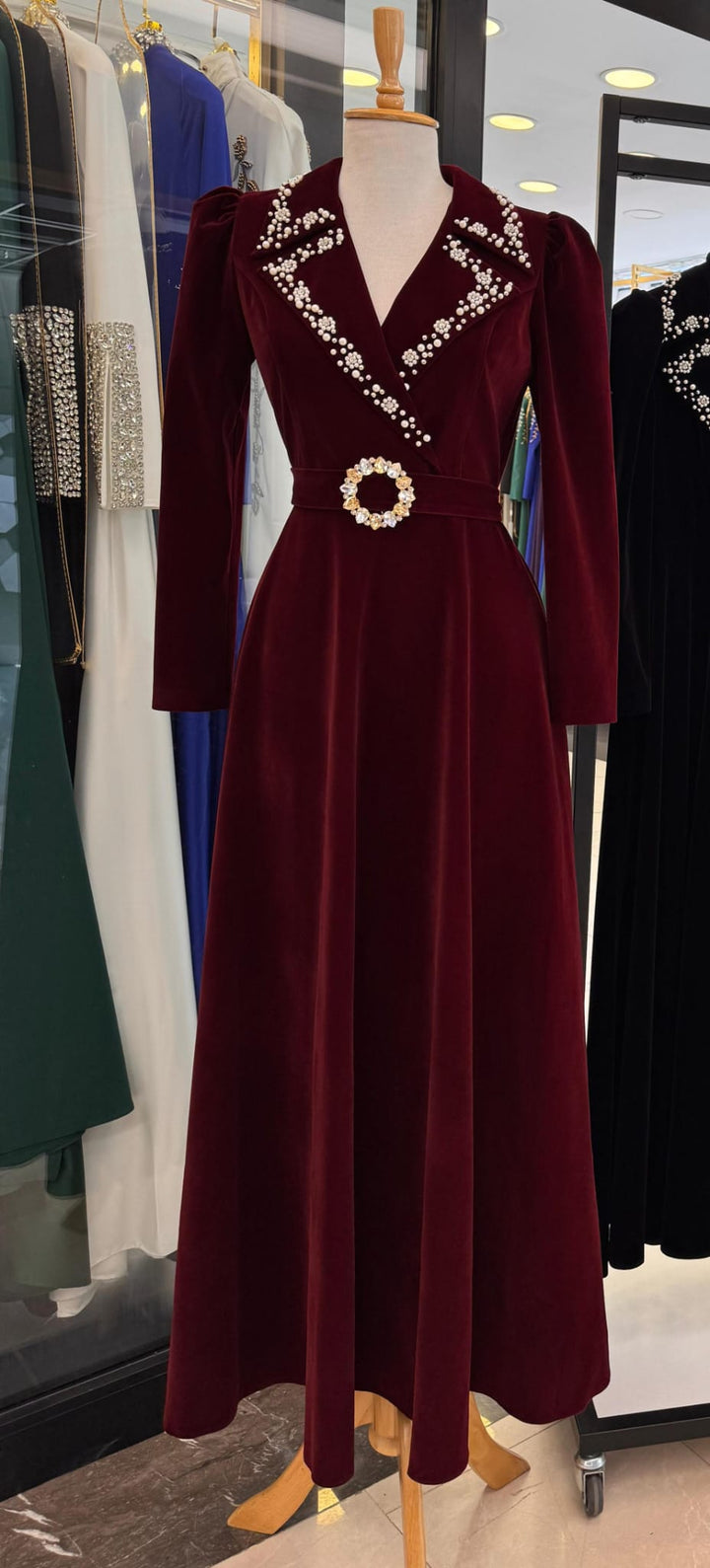 Bessan Velvet dress