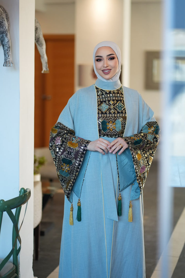 SAMA ABAYA (PRE-ORDER READY TO SHIP OCTOBER 10)
