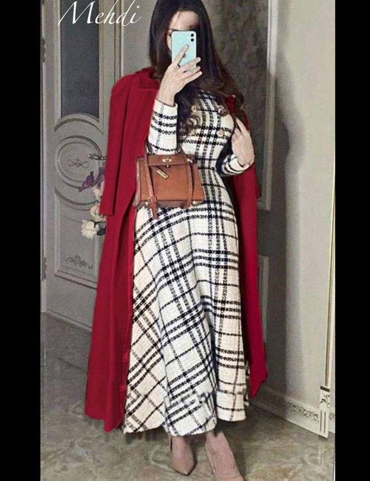 Dress with Coat