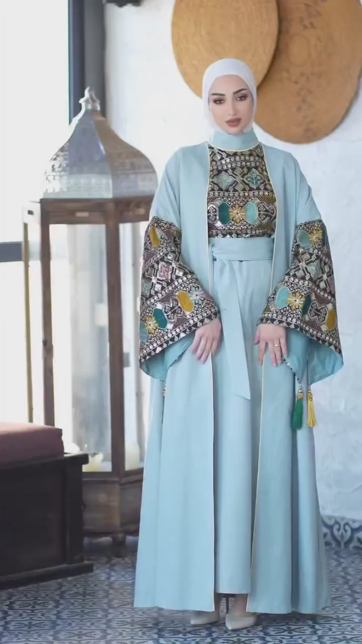 SAMA ABAYA (PRE-ORDER READY TO SHIP OCTOBER 10)