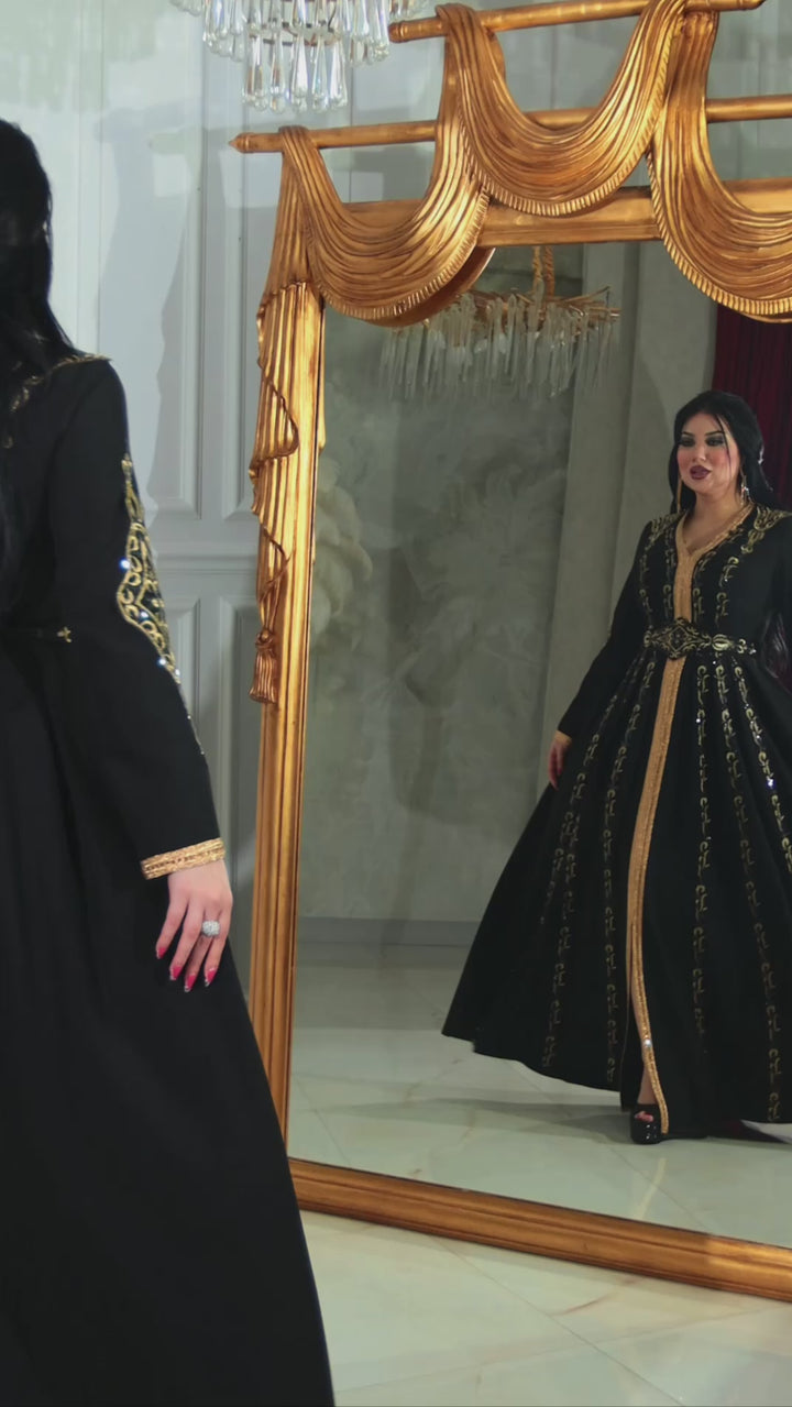 Reema Black Kaftan