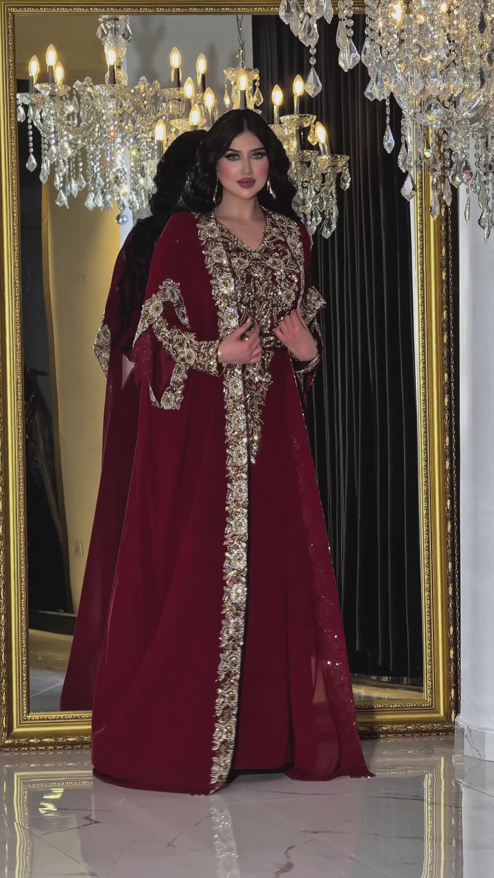 SARAH Red KAFTAN