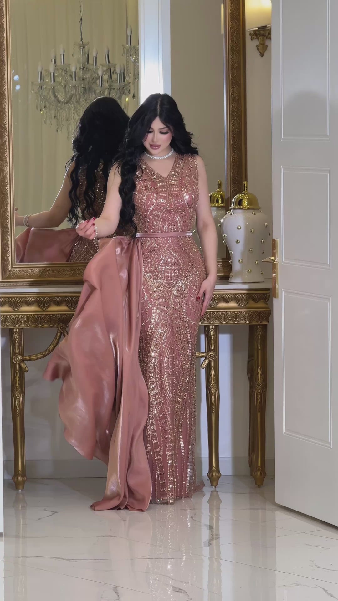Alma Pink Gown